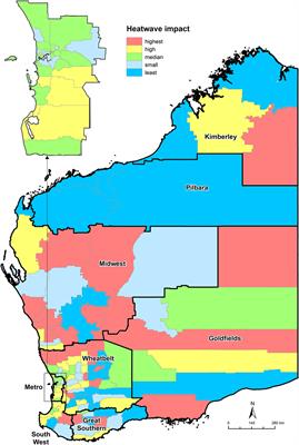 Variation in Population Vulnerability to Heat Wave in Western Australia